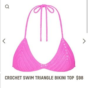 Skims Crochet Triangle Top